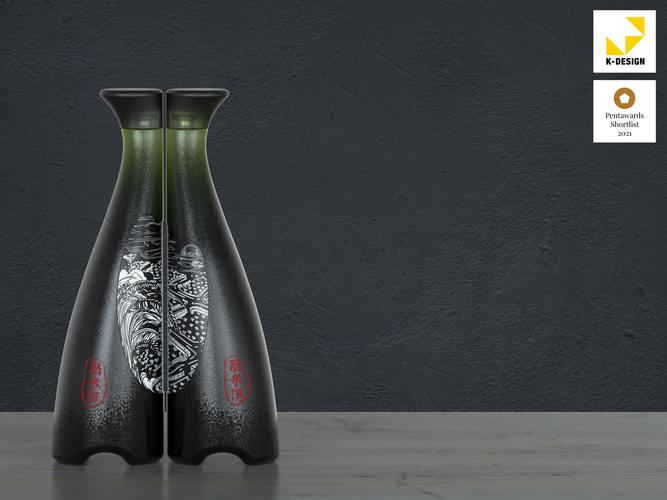 《弱米酒》容器包装设计 - 普象网